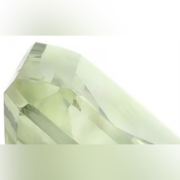 NWOT 4.2 CTW Green Amethyst Emerald Cut AAA Grade Gemstone - Picture 9 of 10